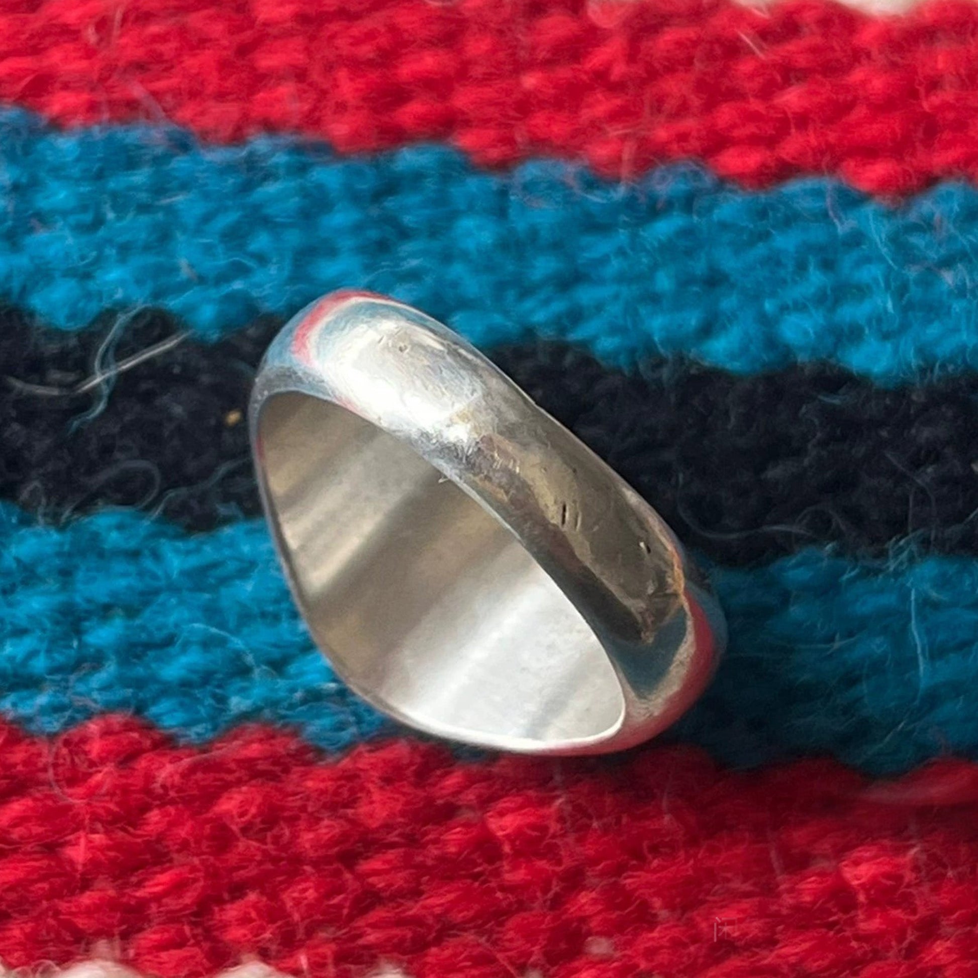 Minimalist Sterling Silver Signet Ring