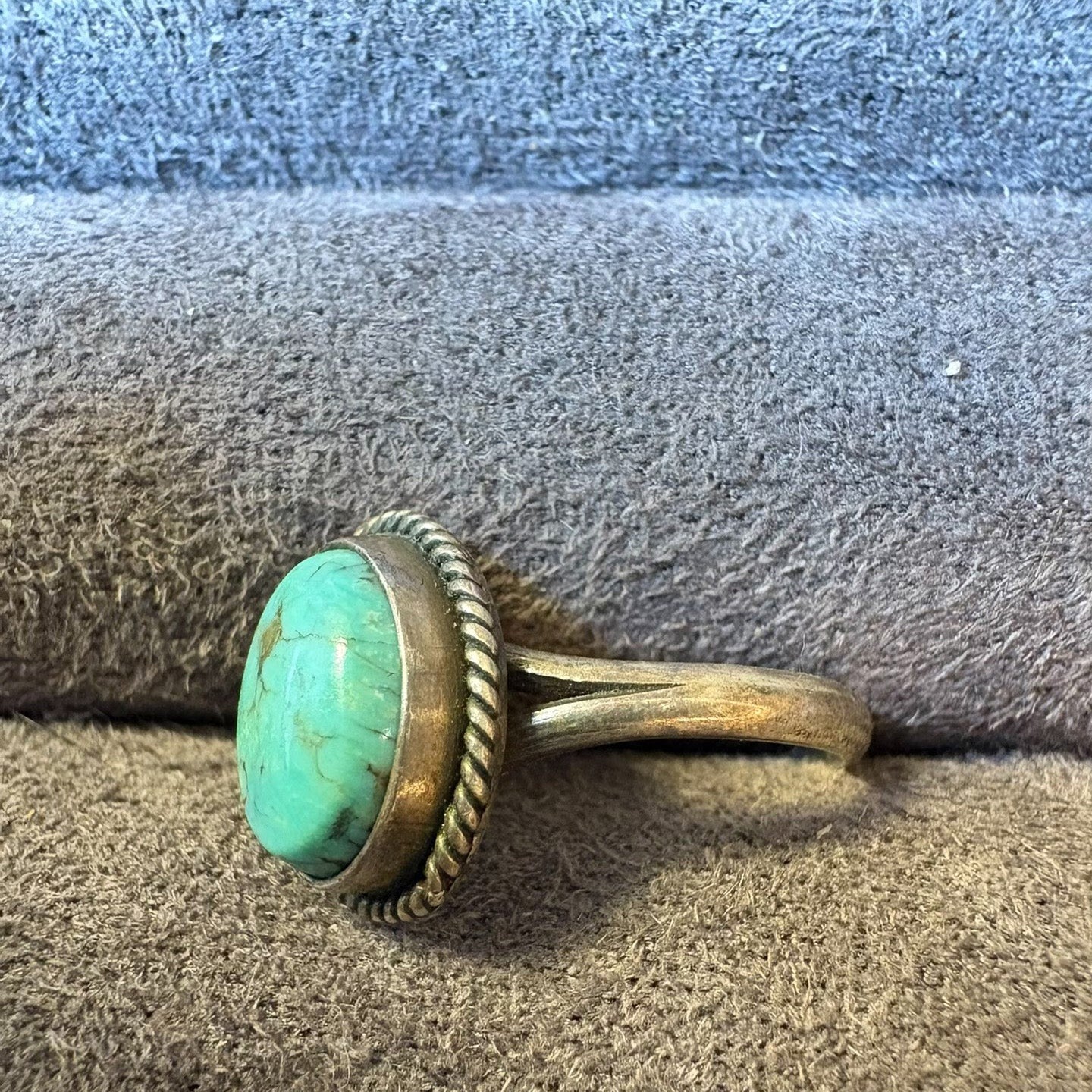 Vintage Turquoise Sterling Silver Ring