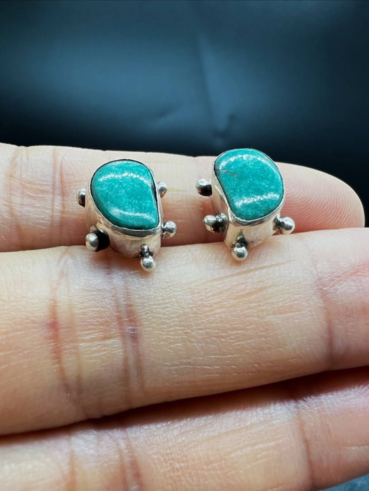 Raw Gemstone-Inspired Minimalist Earrings