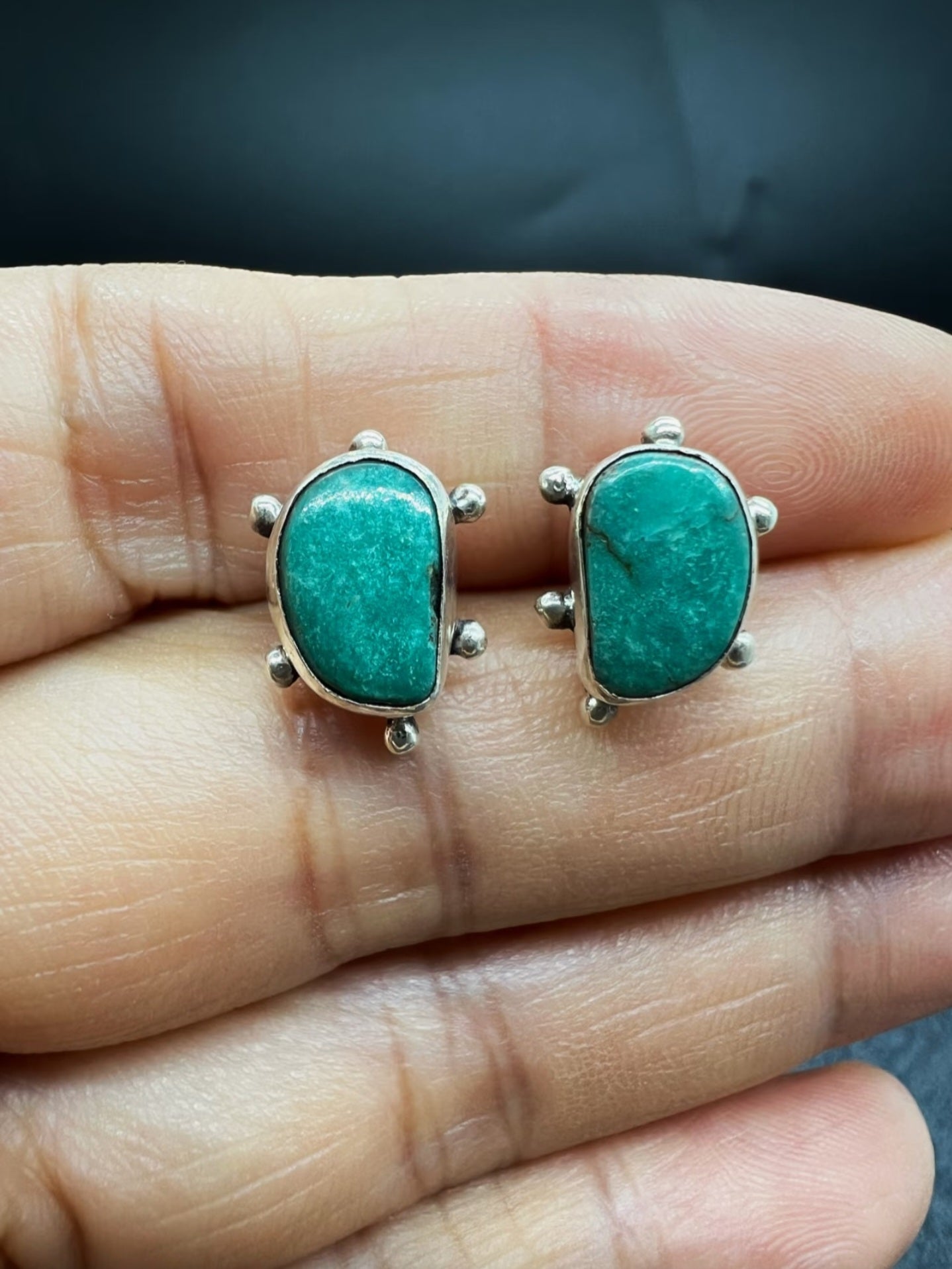 Raw Gemstone-Inspired Minimalist Earrings