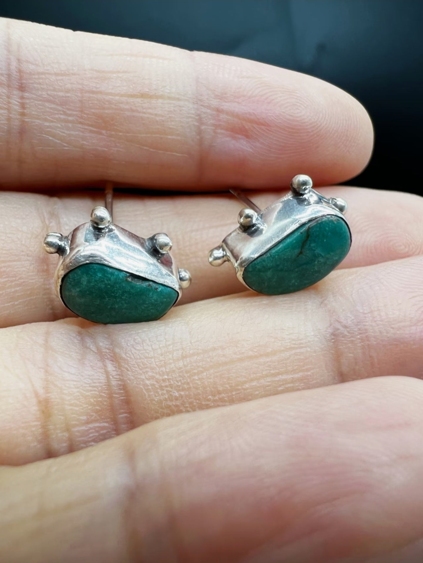 Raw Gemstone-Inspired Minimalist Earrings