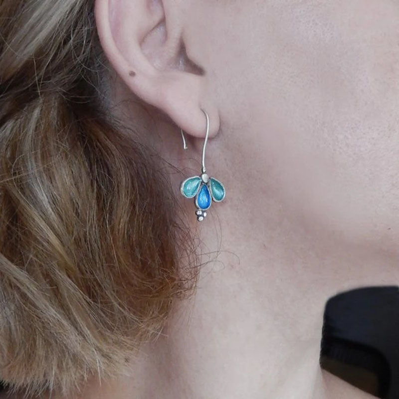 Bohemian Exquisite Three Leaf Women's Earrings