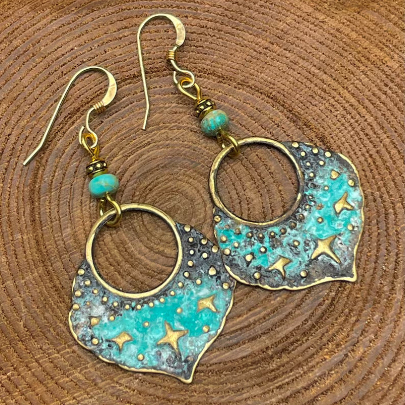 Bohemian Vintage Drop Earrings