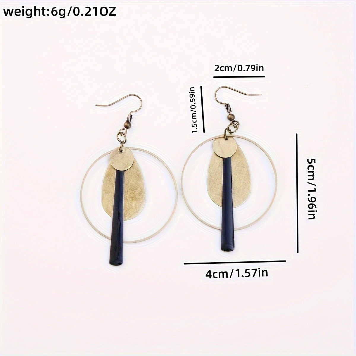 Handmade Bohemian Vintage Drop Earrings