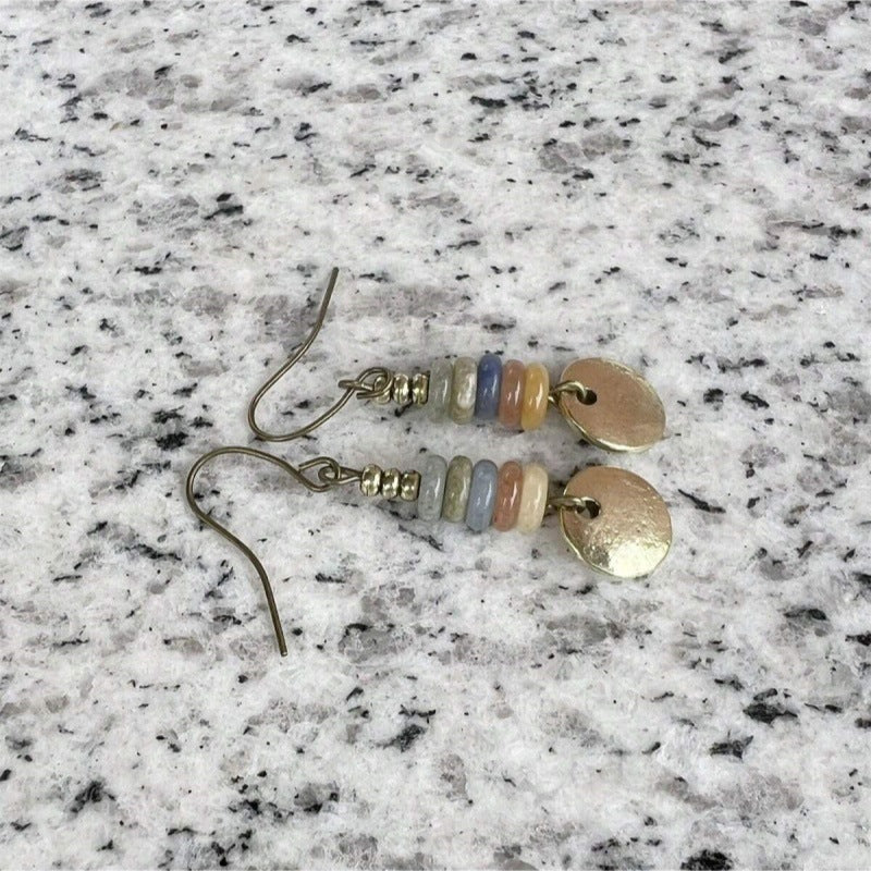 Handmade Natural Stone Women's Earrings Gift