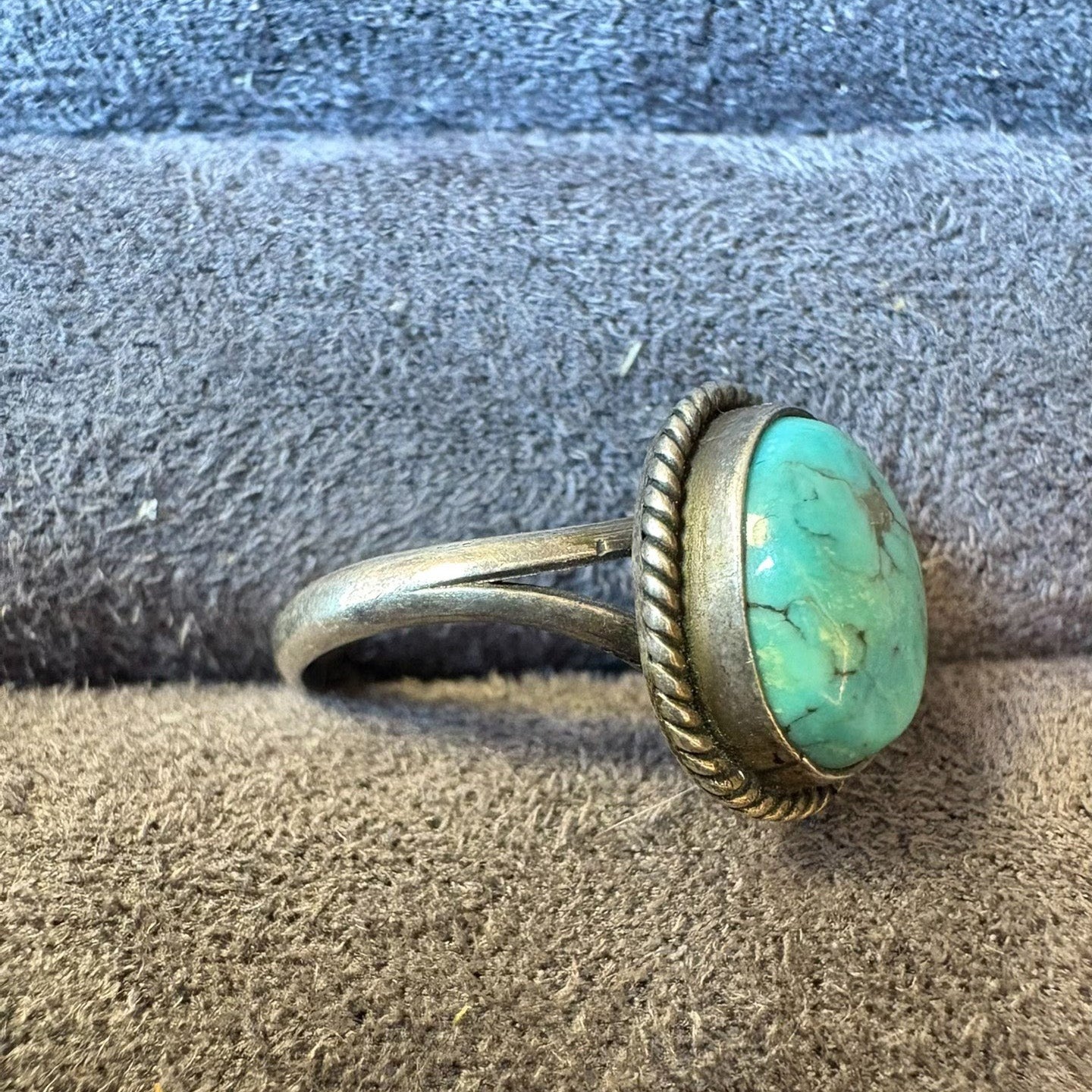 Vintage Turquoise Sterling Silver Ring