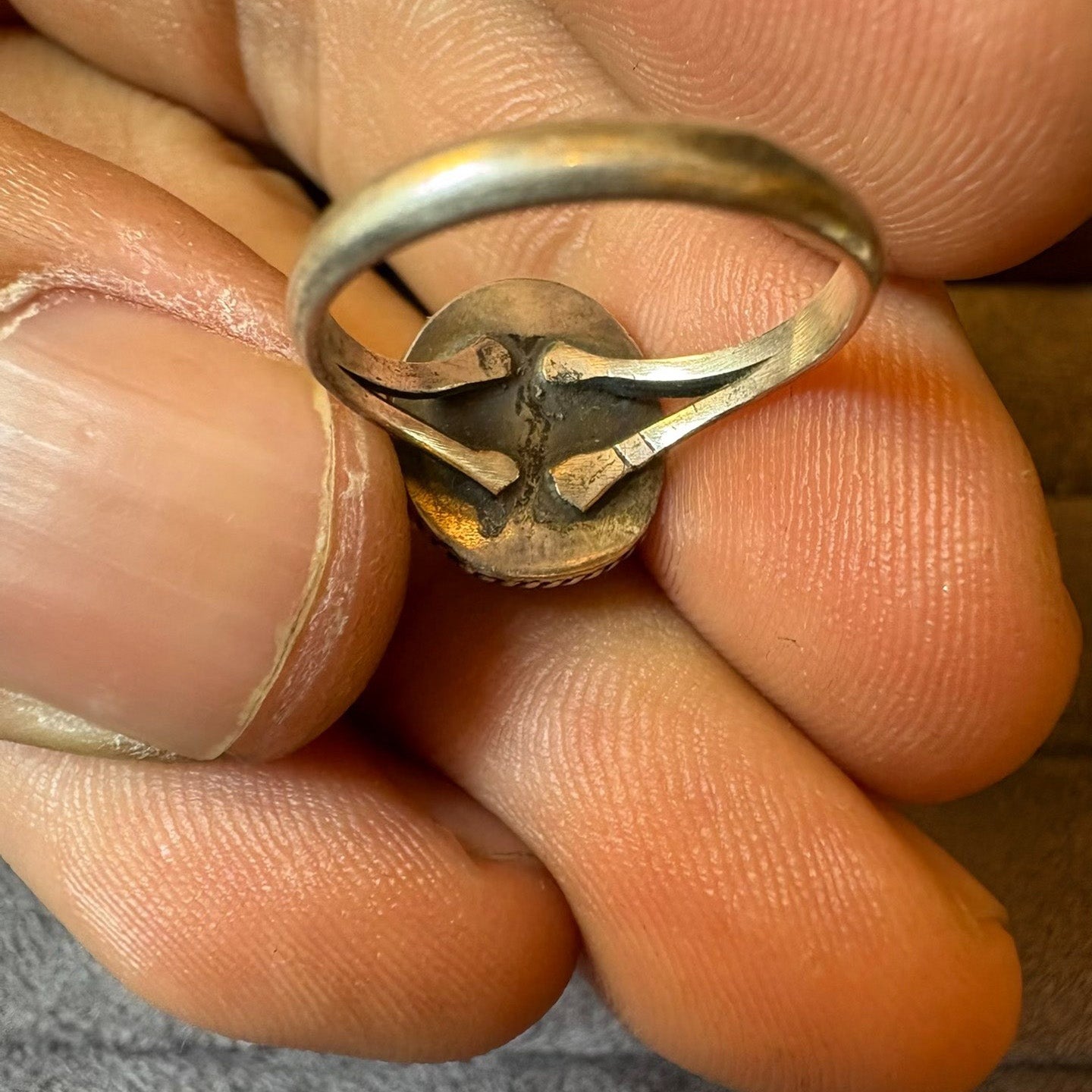 Vintage Turquoise Sterling Silver Ring