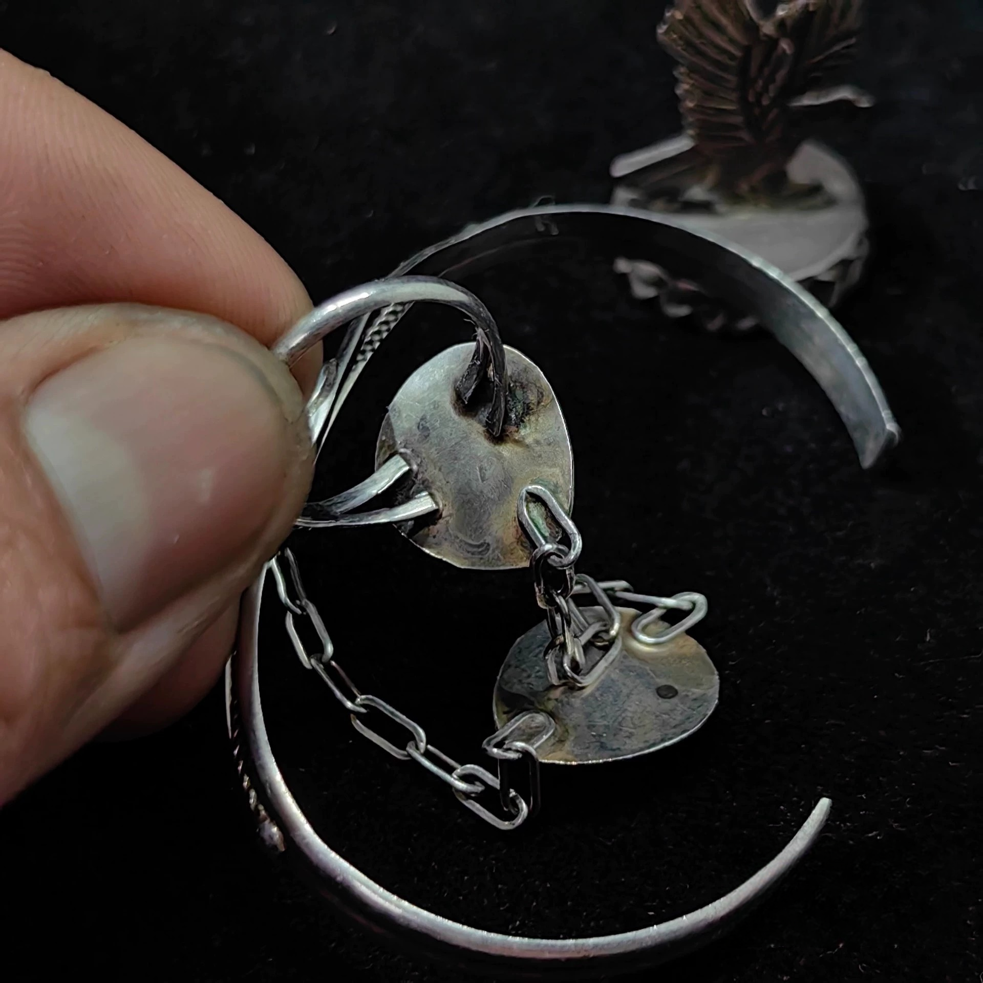 Sterling Silver Turquoise Bracelet Ring