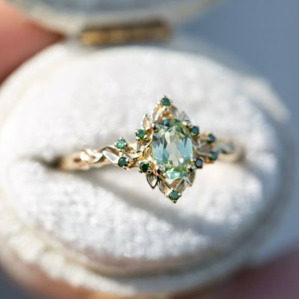 Simple Personality Niche Light Luxury Elegant Ring