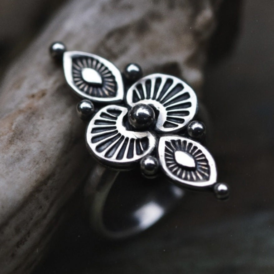 Personality Ethnic Style Female Ring