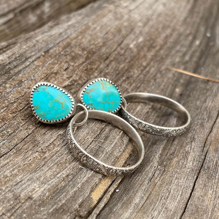 Turquoise Pendant Earrings for Women