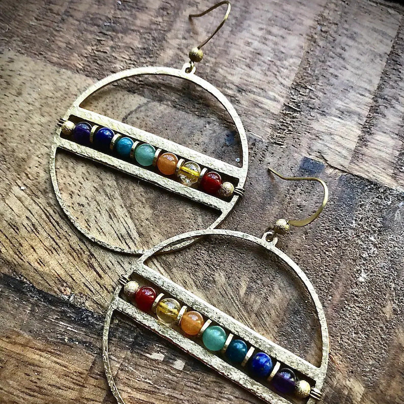 Bohemian Vintage Pendant Earrings for Women