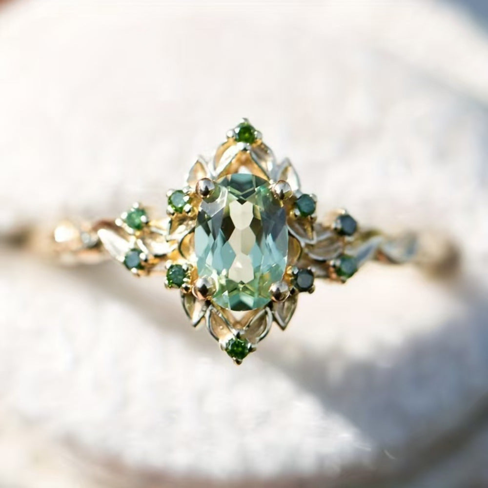 Simple Personality Niche Light Luxury Elegant Ring